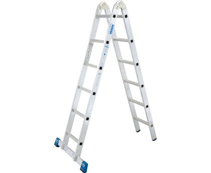 Лестница шарнирная KRAUSE Stabilo 2х6 ступеней (133908) купить в Минске и Беларуси