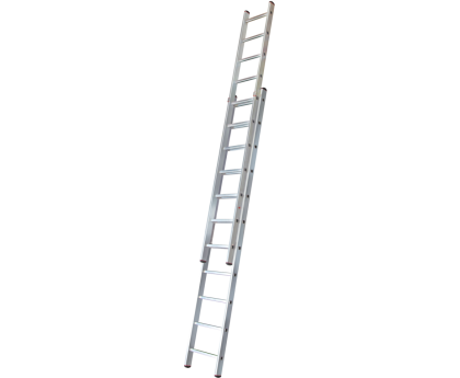 Лестница раздвижная Новая высота NV 526 2x14 ступеней (5260214) купить в Минске и Беларуси