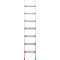 Лестница алюминиевая приставная NV3217, 1x7 ступеней 130 мм купить в Минске и Беларуси