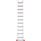 Лестница алюминиевая приставная NV3217, 1x11 ступеней 130 мм купить в Минске и Беларуси
