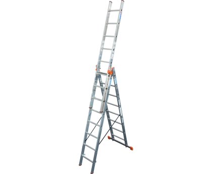 Лестница-стремянка трехсекционная KRAUSE Tribilo 3x8 ступеней (129666) купить в Минске и Беларуси