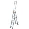 Лестница-стремянка трехсекционная KRAUSE Tribilo 3x8 ступеней (129666) купить в Минске и Беларуси