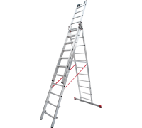 Лестница индустриальная Новая высота NV 523 3x11 ступеней (5230311)