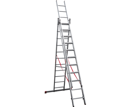 Лестница профессиональная Новая высота NV 323 3x11 ступеней (3230311) купить в Минске и Беларуси