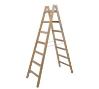 Стремянка деревянная KRAUSE Stabilo 2x7 ступеней (170279)