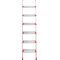 Лестница алюминиевая приставная NV3217, 1x6 ступеней 130 мм купить в Минске и Беларуси