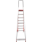 Стремянка алюминиевая односторонняя профессиональная NV3117, 1х8 ступеней 130 мм купить в Минске и Беларуси