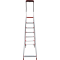 Стремянка алюминиевая односторонняя профессиональная NV3118, 1х7 ступеней 130 мм, органайзер купить в Минске и Беларуси