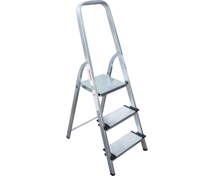 Стремянка с широкими ступенями Новая высота NV 1117 3 ступени (1117103) купить в Минске и Беларуси