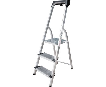 Стремянка с широкими ступенями Новая высота NV 1118 3 ступени (1118103) купить в Минске и Беларуси