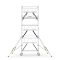 Вышка-тура CAGSAN ProTUBE SN 230 - 1160 (60x180 см) купить в Минске и Беларуси