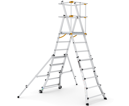 Лестницы-платформы телескопические TelePro Extension TP200 - TP250 (50x56 см) купить в Минске и Беларуси